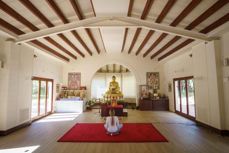 Medita en el Templo para la paz